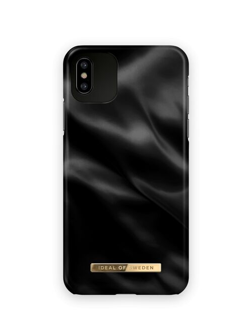 Fashion Case iPhone XS Max Black Satin