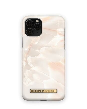 Coque Fashion iPhone XS Rose Perle Marbre