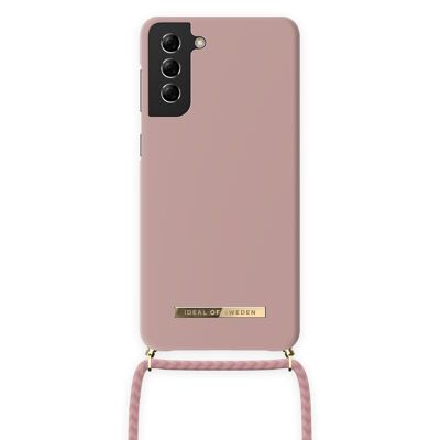 Ordinary Necklace Case Galaxy S21 Plus Misty Pink