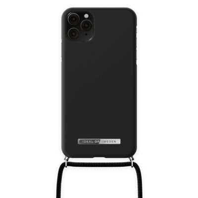 Gewöhnliche Halskette iPhone 11 Pro Max Ultra Schwarz