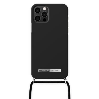 Gewöhnliche Halskette iPhone 12 Pro Ultra Schwarz