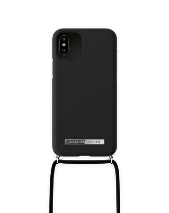 Collier Ordinaire iPhone X Ultra Noir 1