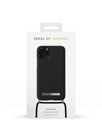 Collier Ordinaire iPhone X Ultra Noir 9
