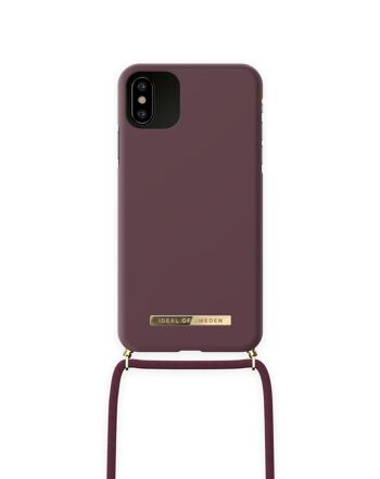 Collier Ordinaire iPhone XS Max Deep Cherry 1