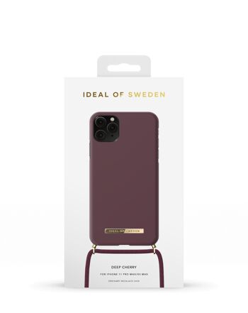 Collier Ordinaire iPhone XS Max Deep Cherry 3