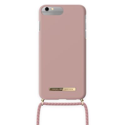 Gewöhnliche Handy-Hülle mit Halskette iPhone 6 / 6S Plus Misty Pink