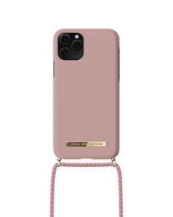 Ordinary Phone Necklace Case iPhone XS Misty Rose