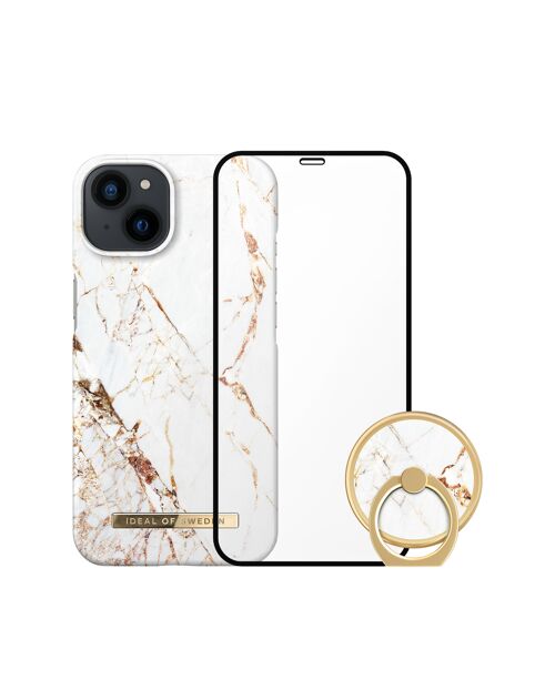 Printed Bundle Trio iPhone 13 Carrara Gold