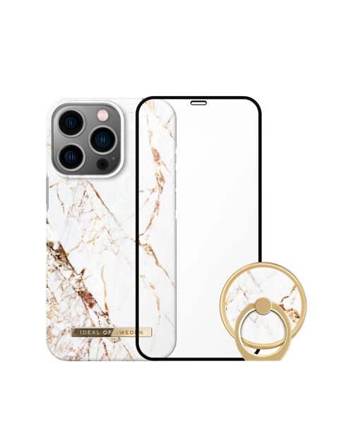 Printed Bundle Trio iPhone 13 Pro Carrara Gold