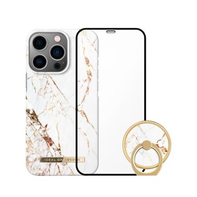 Printed Bundle Trio iPhone 13 Pro Carrara Gold