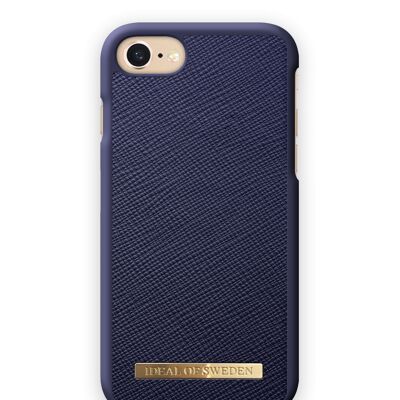 Saffiano-Hülle iPhone 7 Navy