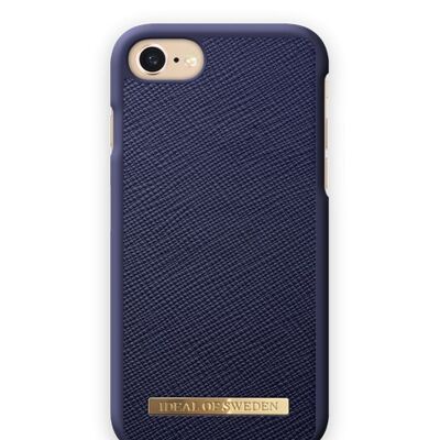 Funda Saffiano iPhone 8 Azul Marino