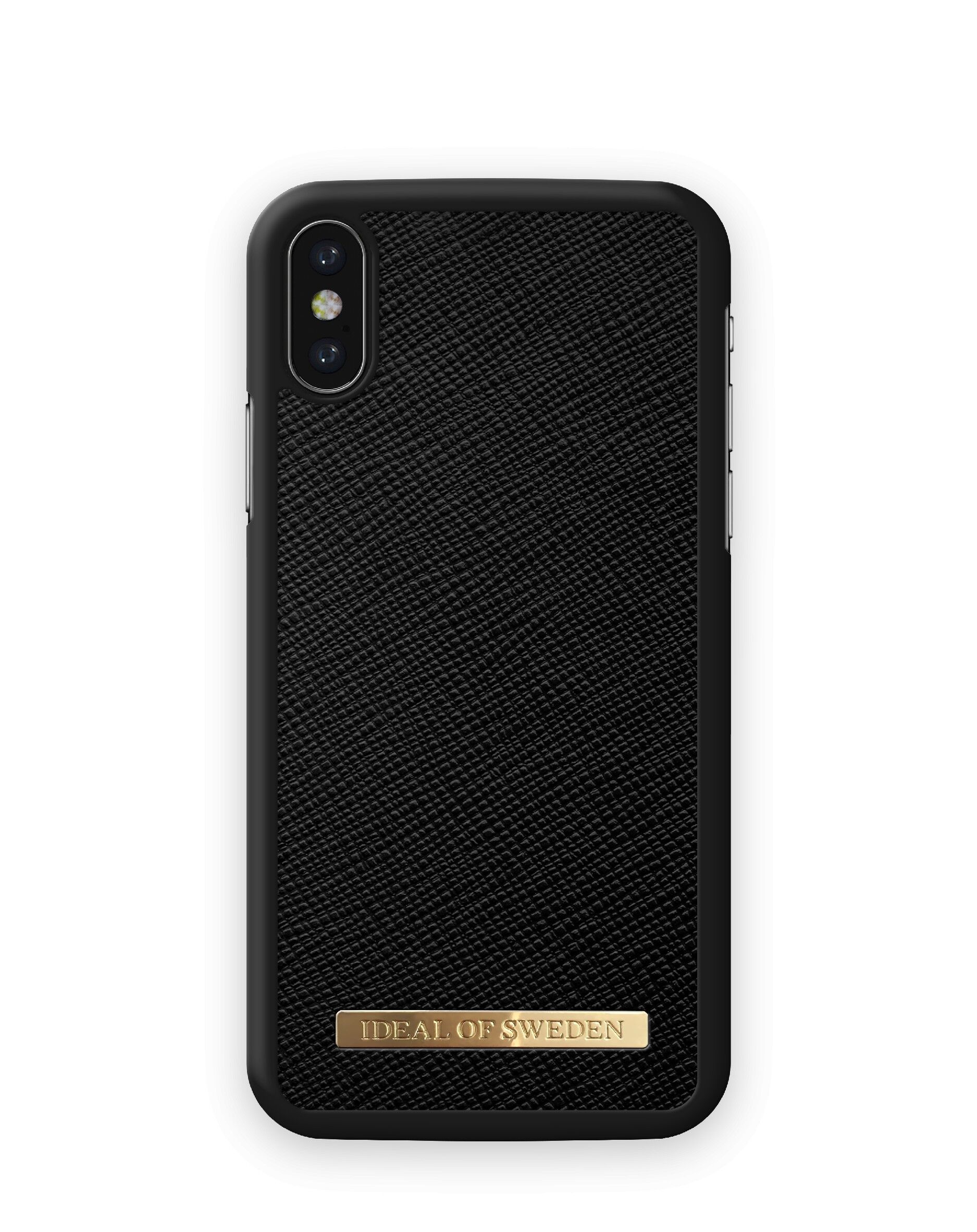 Funda Saffiano iPhone X Negra