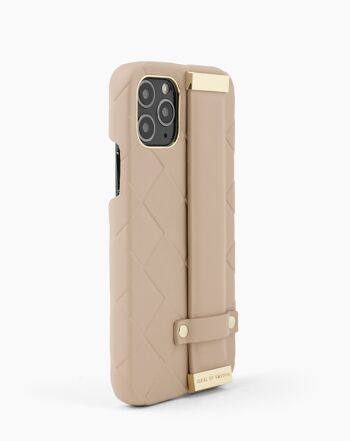 Statement Case iPhone 11 Pro Tressé Camel Clair 6