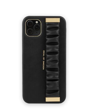 Statement Case iPhone 11 Pro Max Ruffle Noir Poignée Supérieure 1