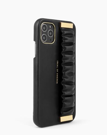 Statement Case iPhone 11 Pro Max Ruffle Noir Poignée Supérieure 6