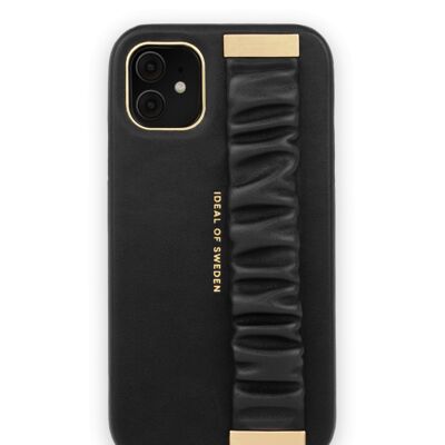 Statement Case iPhone 11 Ruffle Black Top-Griff