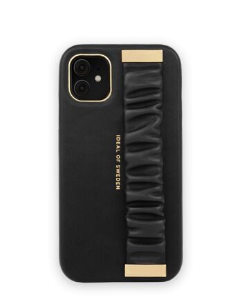 Statement Case iPhone 11 Ruffle Noir Top-Handle 1