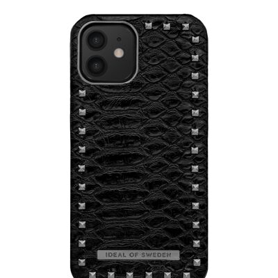 Funda Llamativa iPhone 12 Beatstuds Serpiente Negra