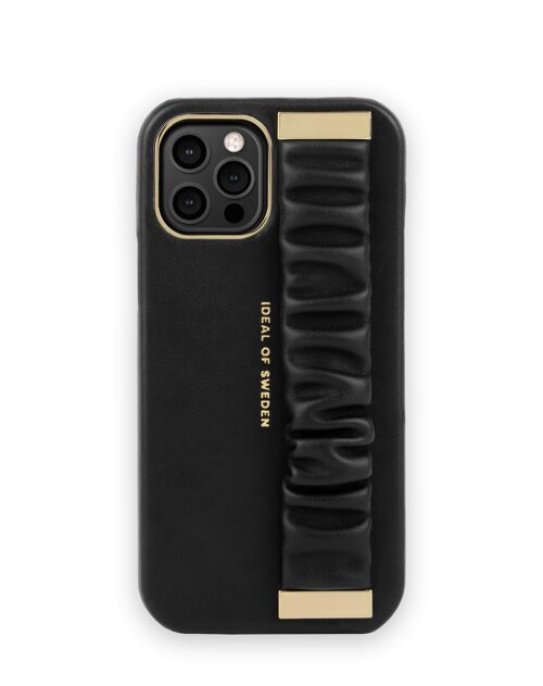 Statement Case iPhone 12 Pro Ruffle Noir Top-Handle
