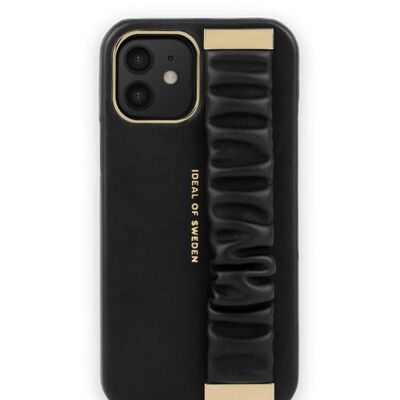 Statement Case iPhone 12 Ruffle Black Top-Griff