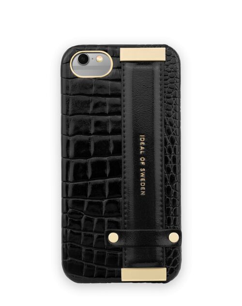 Statement Case iPhone 6/6S Neo Noir Croco Strap handle