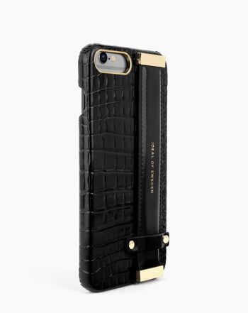 Coque Statement iPhone 6 / 6S Plus Neo Noir Poignée Croco Strap 5