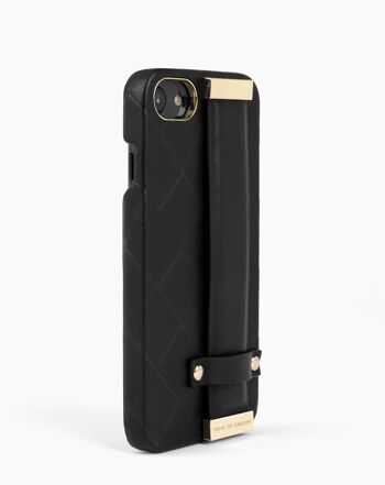 Statement Case iPhone 7 Tressé Lisse Noir 6