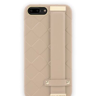 Statement Case iPhone 8 Plus intrecciato cammello chiaro