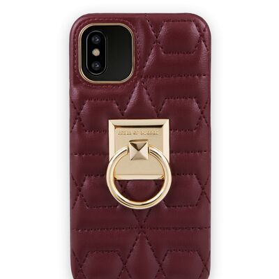 Funda Llamativa iPhone X Quilted Ruby