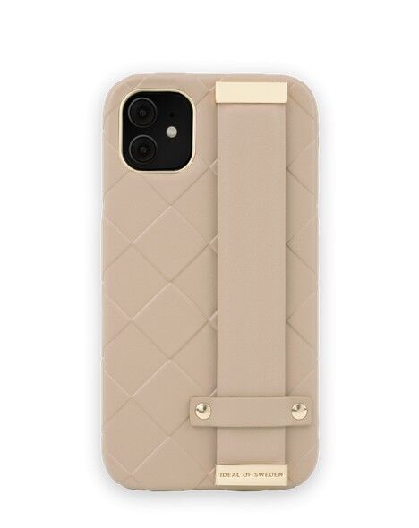 Statement Case iPhone XR Braided Light Camel