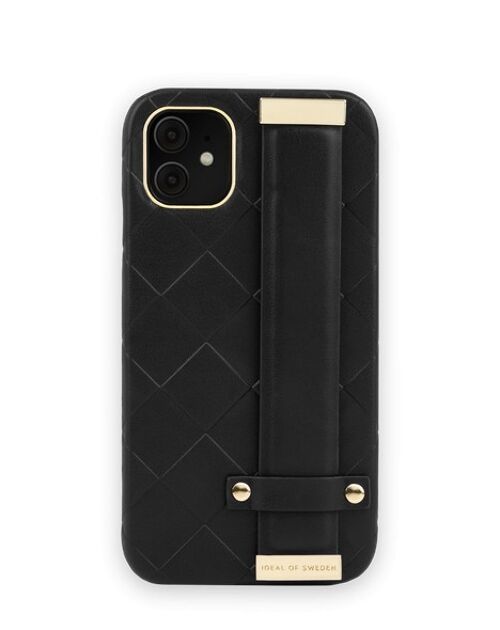 Statement Case iPhone XR Braided Smooth Noir