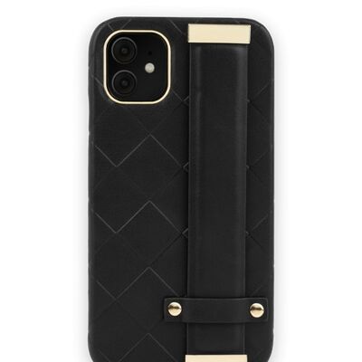 Statement Case iPhone XR Geflochten Glatt Schwarz