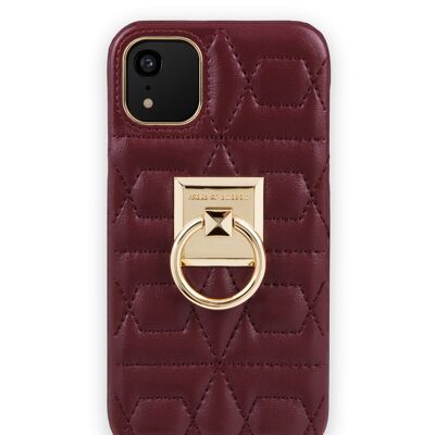 Statement Case iPhone XR Quilted Ruby