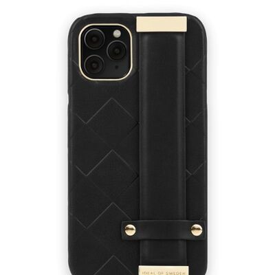 Statement Case iPhone XS Braided Smooth Noir