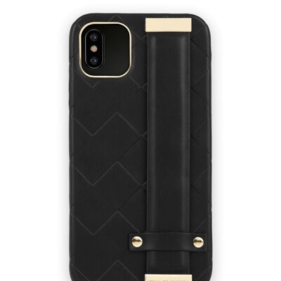 Funda Llamativa iPhone XS Max Trenzado Liso Noir