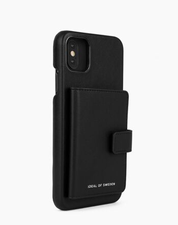 Coque Statement iPhone XS Max Noir Intense - Poche Carte 3