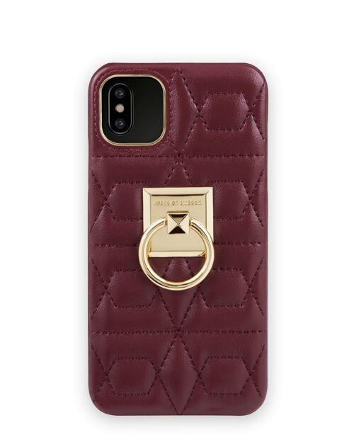 Statement Case iPhone XS Max Quilted Ruby