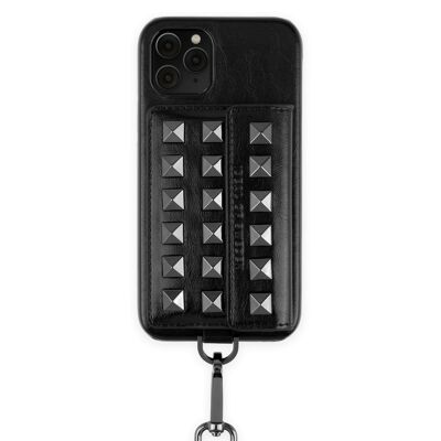 Statement-Halskette iPhone 11 Pro Dawn Black Studs