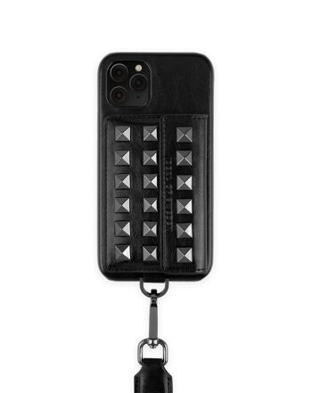 Collier tendance iPhone 11 Pro Dawn Black Studs 1