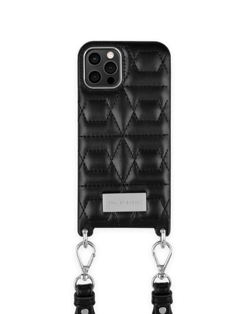 Statement Necklace iPhone 12 Pro Quilted Black