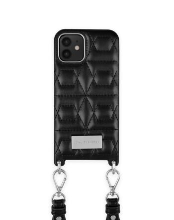 Collier Statement iPhone 12 Matelassé Noir 1