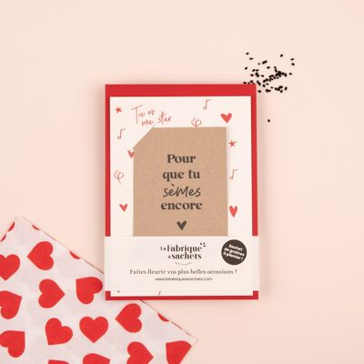 Seed love card - For you to sow again