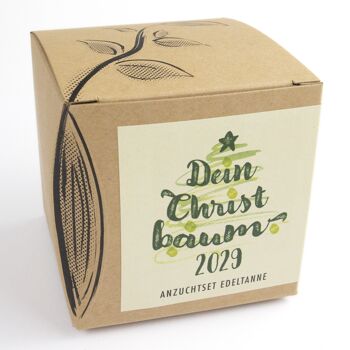 Set de culture "Votre sapin de Noël 2029" 1