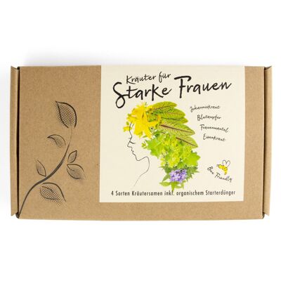 Strong Women Herb Seed Gift Box