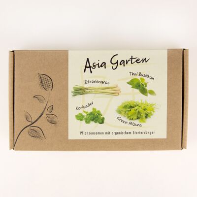 Caja de regalo de semillas de plantas "Asia Garden"