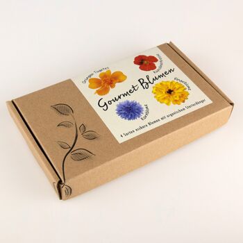 Coffret Graines de Fleurs "Fleurs Gourmandes" 2