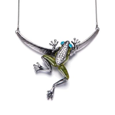 Oxane frog necklace
