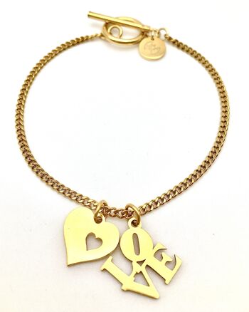 Bracelet d'amour de soi - Or 1