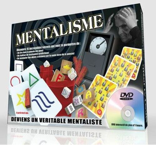 Coffret de Mentalisme : Deviens Mentaliste - 15 Tours de Magie Débutants Enfants